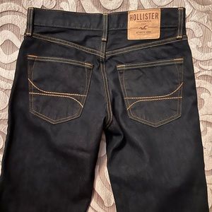 Hollister dark wash men’s straight leg denim jeans 28x30